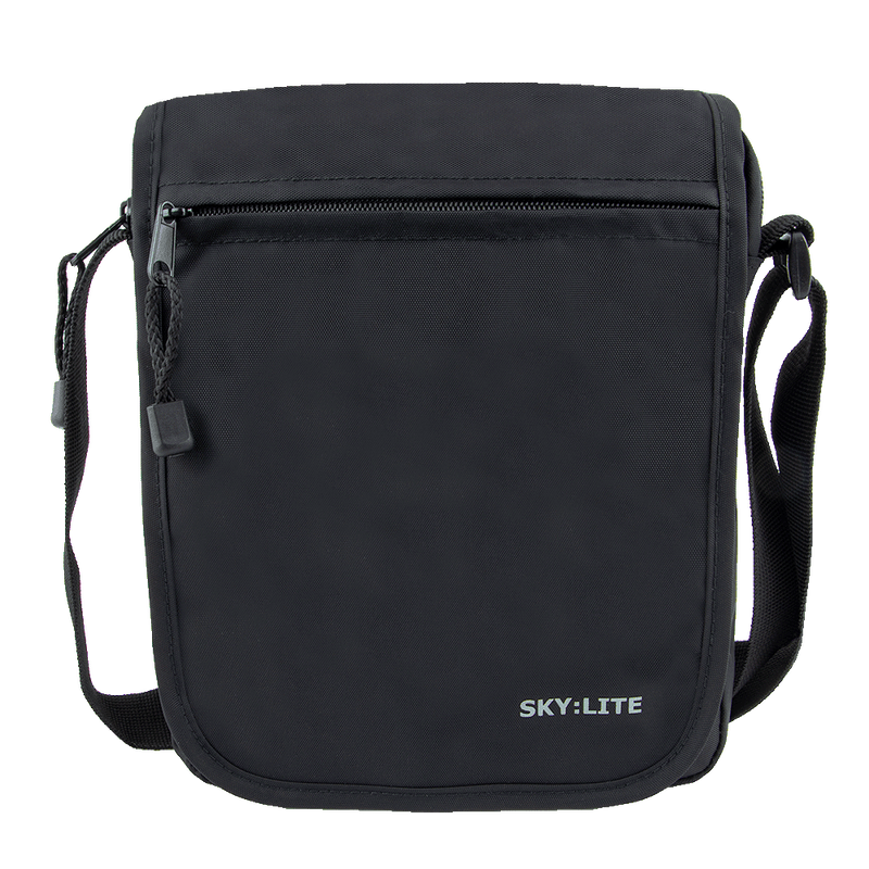 SKY:LITE Messenger Bag – black