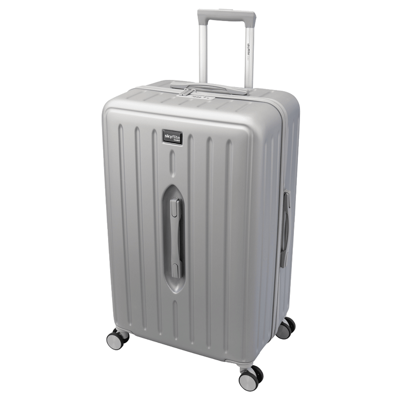 SKYFLITE Modern 76cm Large Trunk – Silver