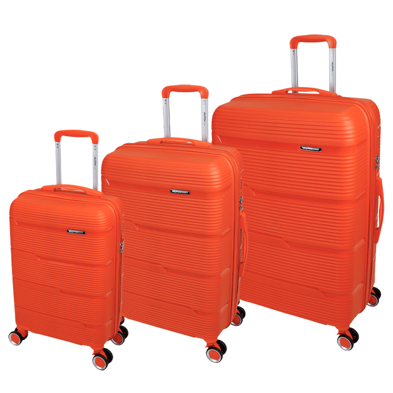 SKYFLITE PLASMA 55/66/76CM TROLLEY CASES – Orange