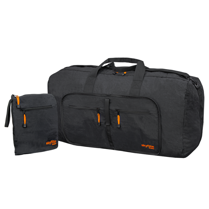 Large Folding Travel Bag – Black