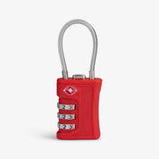 Skyflite 3-Dial TSA Cable Padlock – TSA Approved Luggage Lock