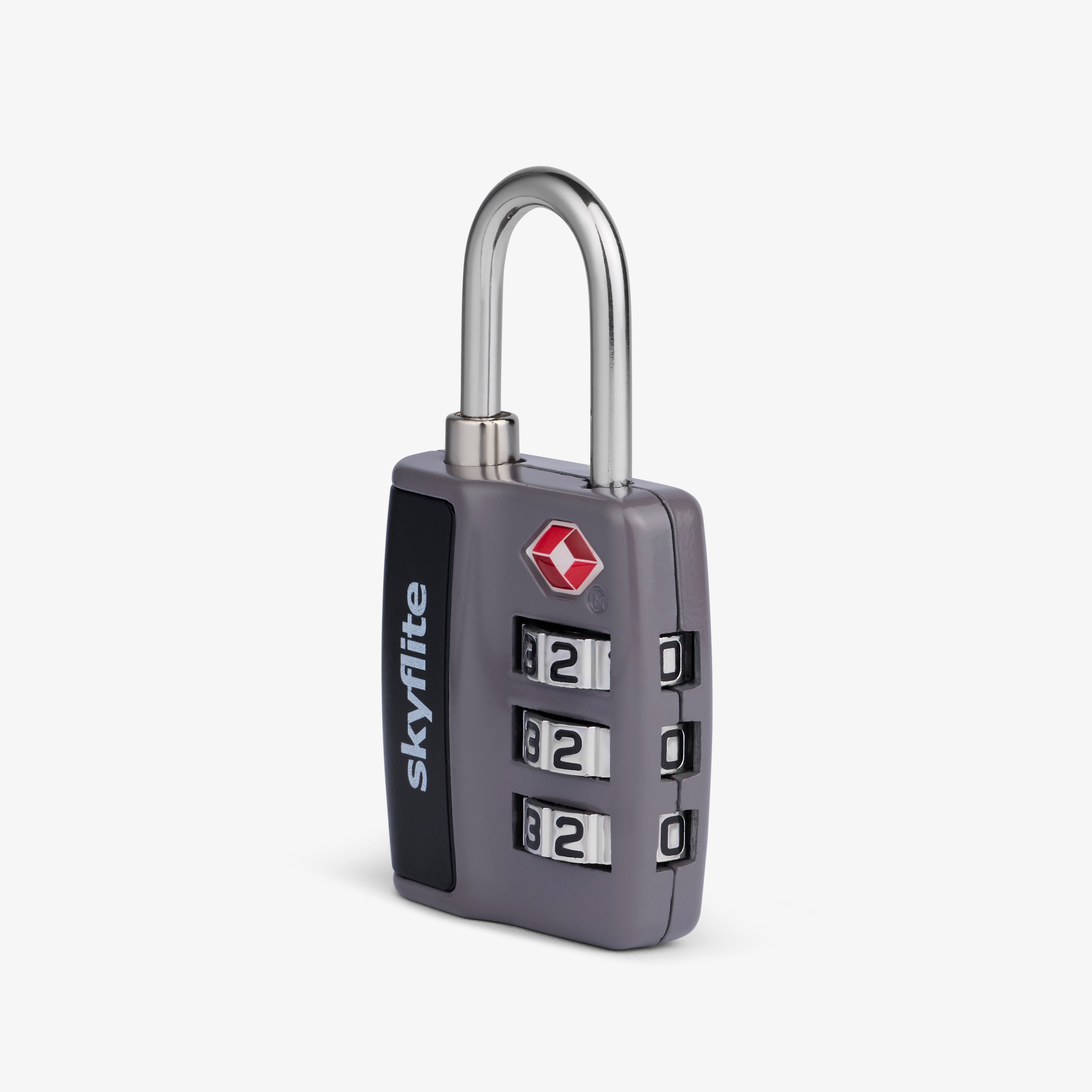 Skyflite 3-Dial TSA Padlock – TSA Approved Combination Luggage Lock