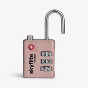 Skyflite 3-Dial TSA Padlock – TSA Approved Combination Lock