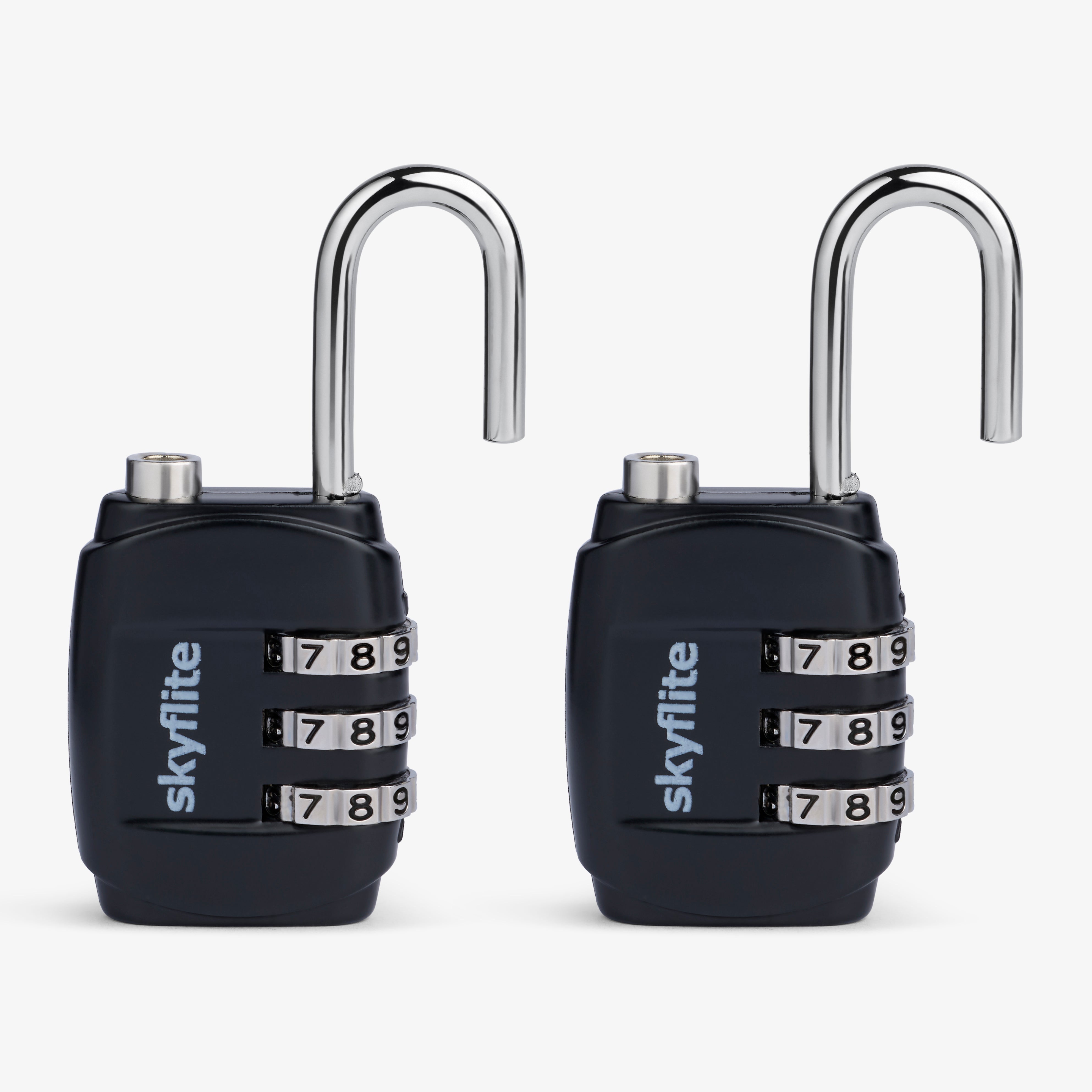 Skyflite 2-Pack 3-Dial Combination Padlock