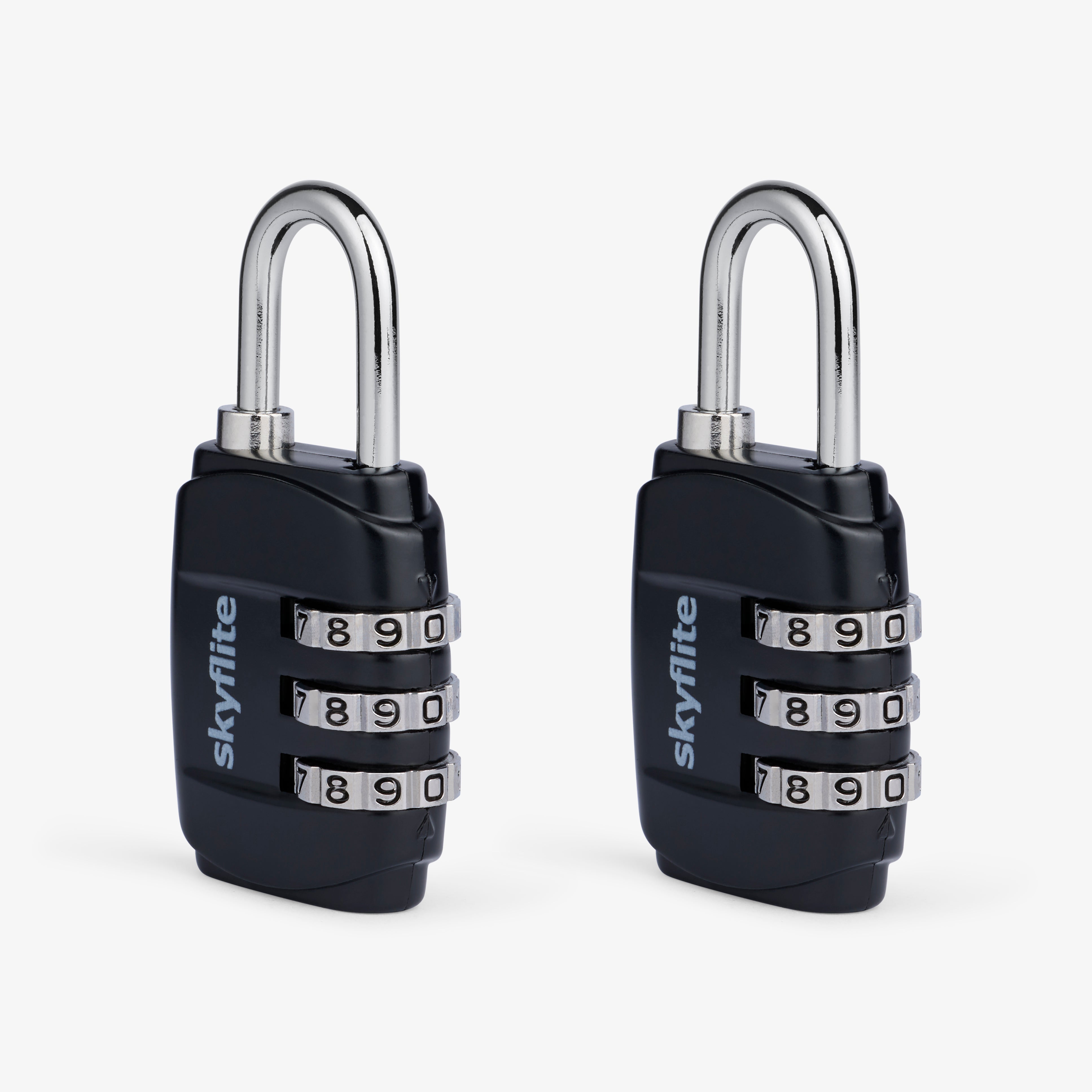 Skyflite 2-Pack 3-Dial Combination Padlock