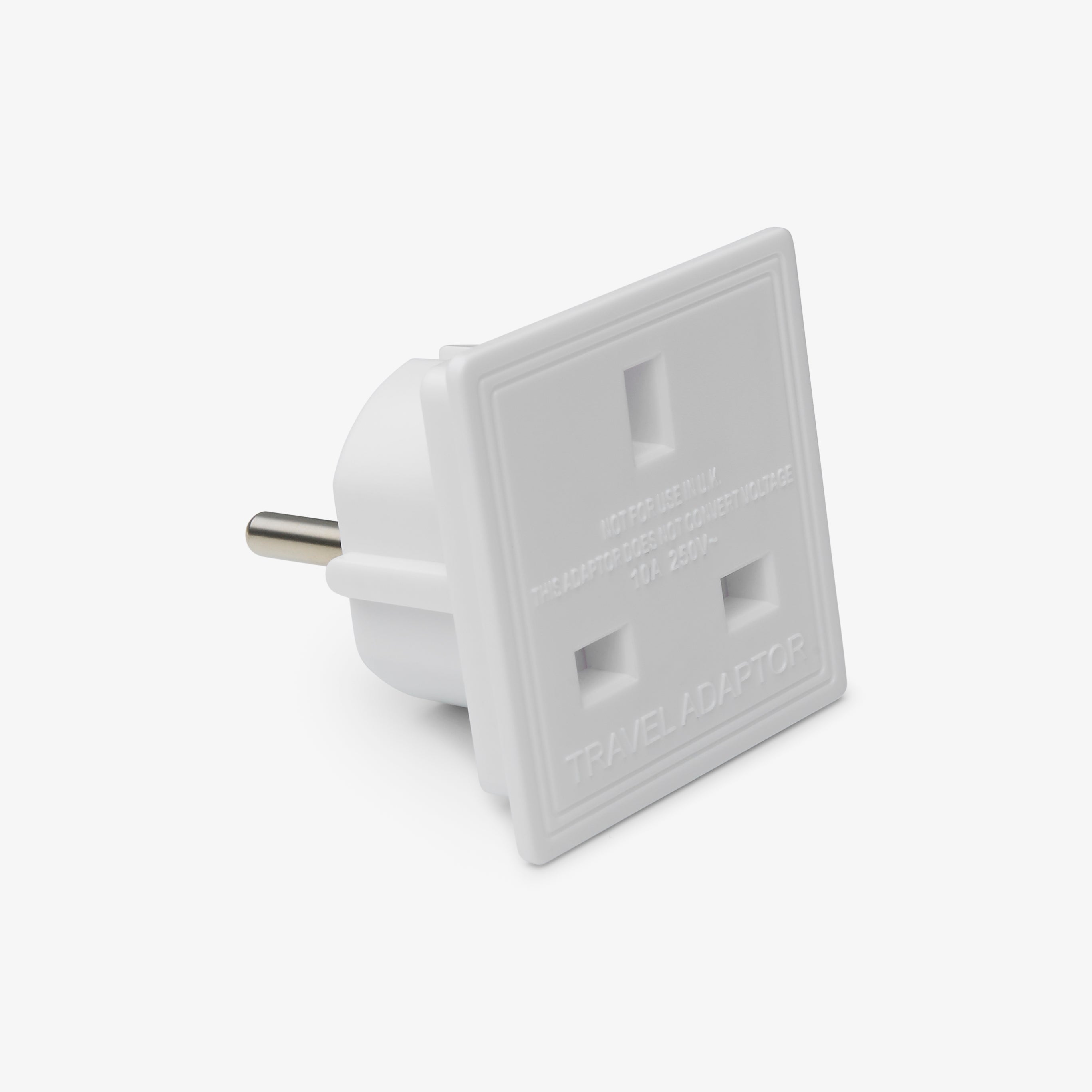UK to Europe Travel Adapter
