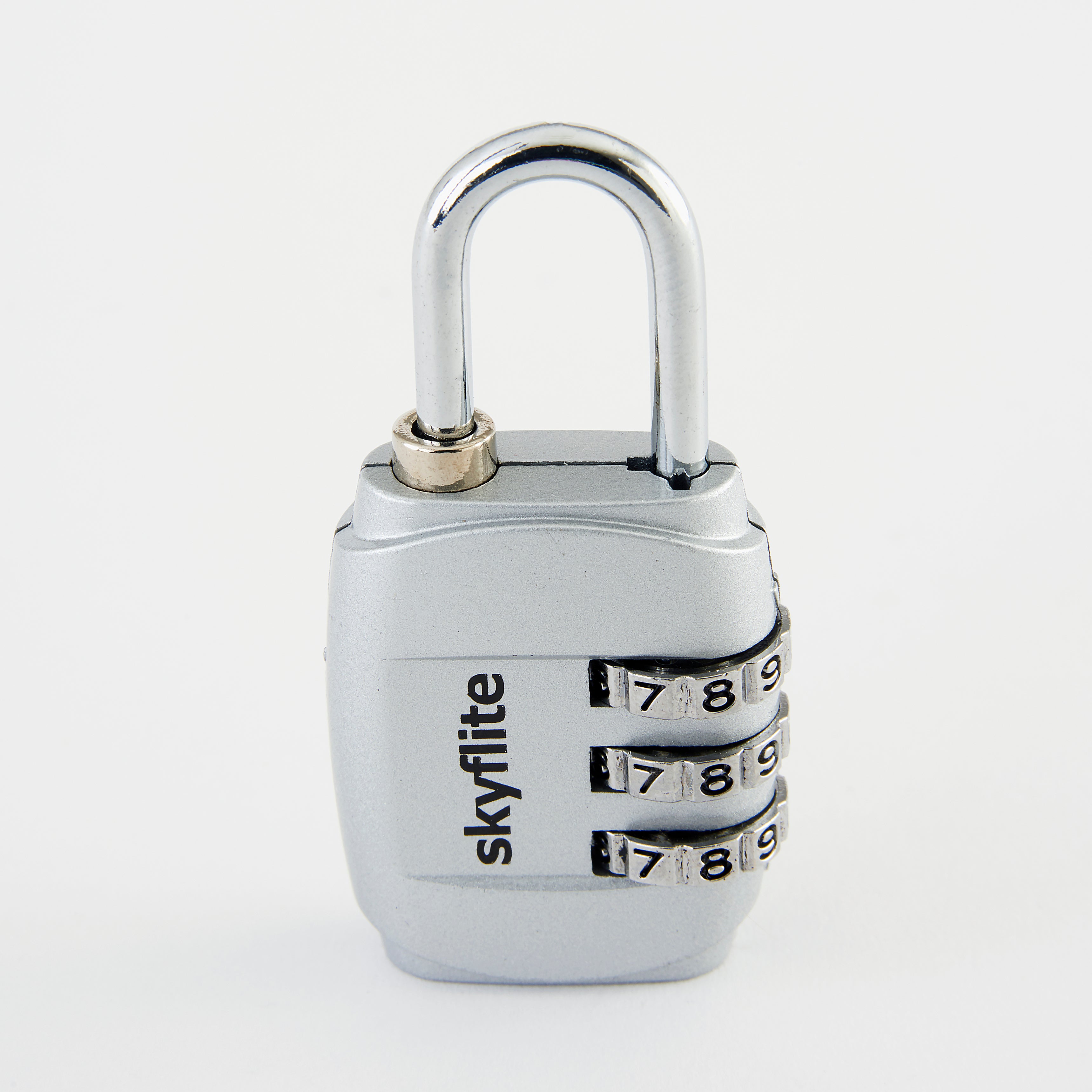 Skyflite 3-Dial Combination Padlock – Keyless Luggage Lock for Travel