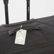 Skyflite Airplane Icon Luggage Tags with Steel Cable – 2 Pack