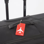 Skyflite Airplane Icon Luggage Tags with Steel Cable – 2 Pack