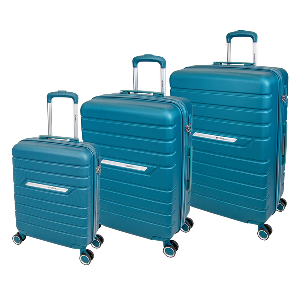 Skyflite Metro 3-Piece Hardshell Trolley Case Set