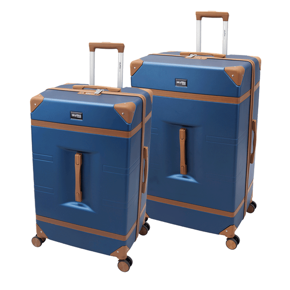 Skyflite Retro Trunk 2-Piece Hardshell Luggage Set