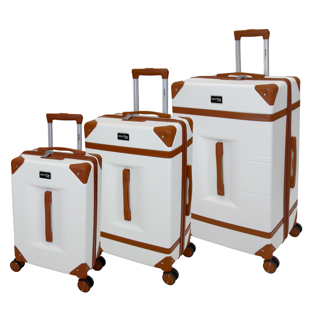 Skyflite Retro Trunk Luggage Set | Hardshell Suitcases