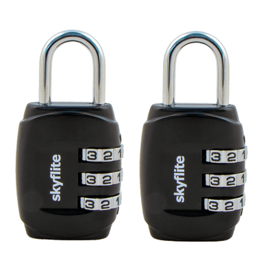 3-Dial Combination Padlock x 2