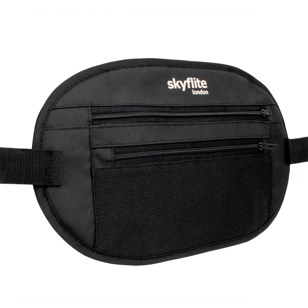Skyflite Security Money Belt Hidden Travel Wallet