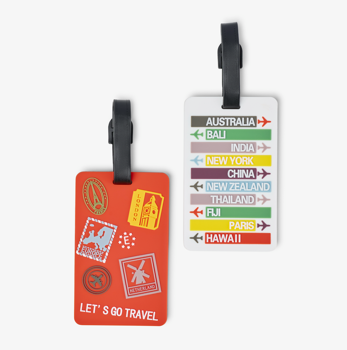 Skyflite Let's Go Travel Luggage Tags