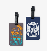 Skyflite Life's a Beach Luggage Tags – 2 Pack