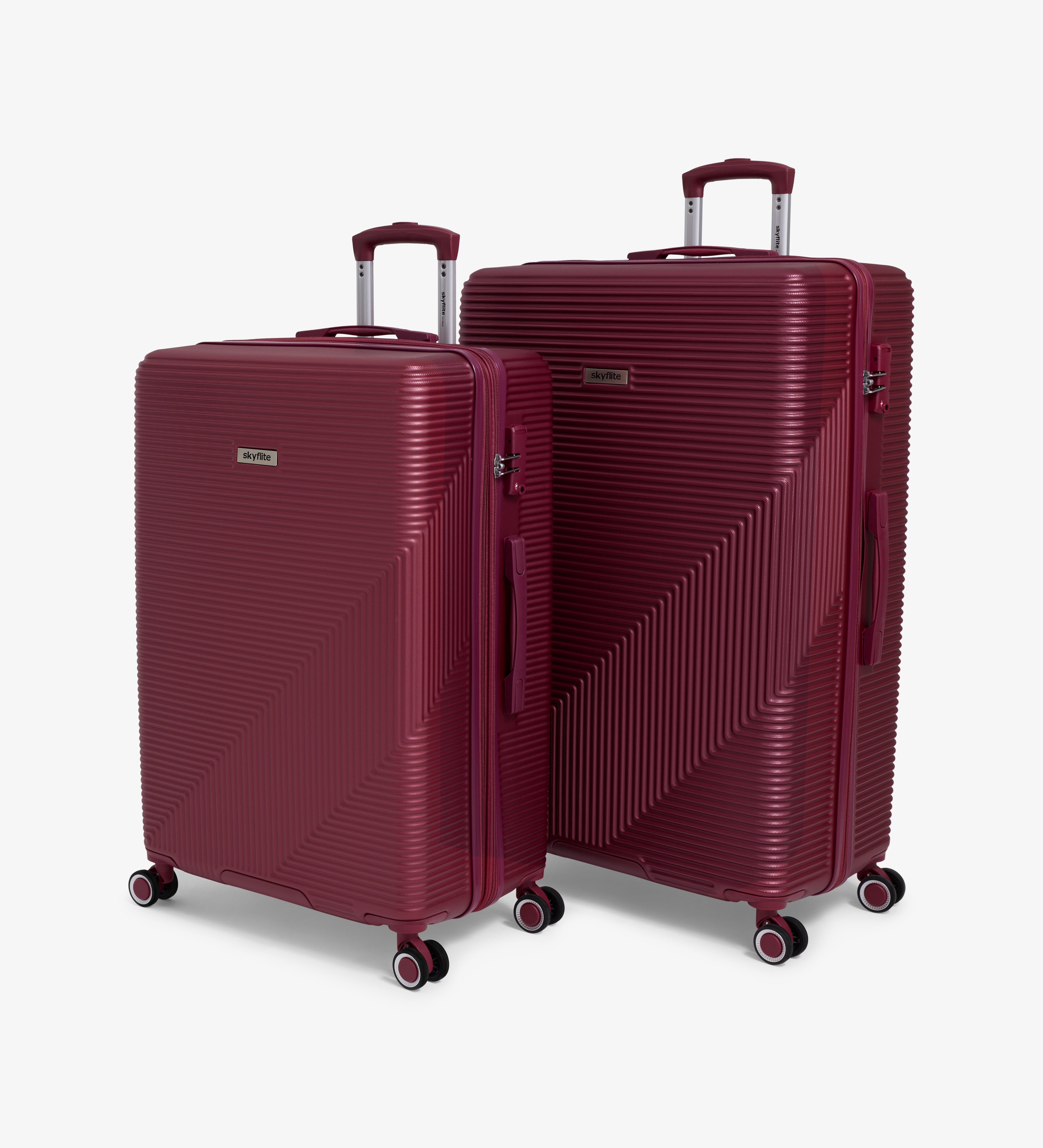 Skyflite Zest Large & XL 2-Piece Suitcase Set