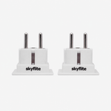UK - EU Travel Adapter x 2